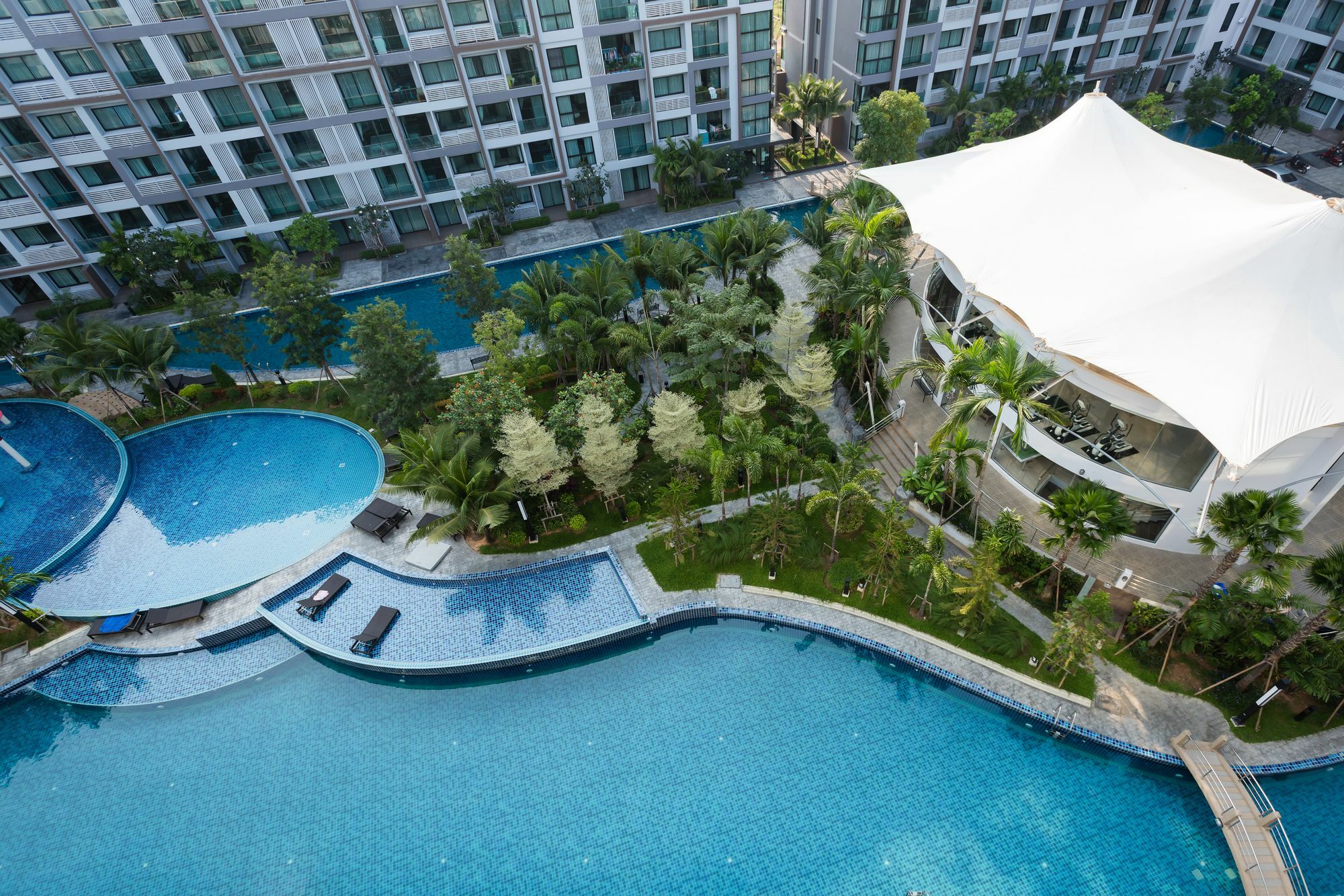 Apartmán Dusit Grand Park Jomtien pláž Exteriér fotografie