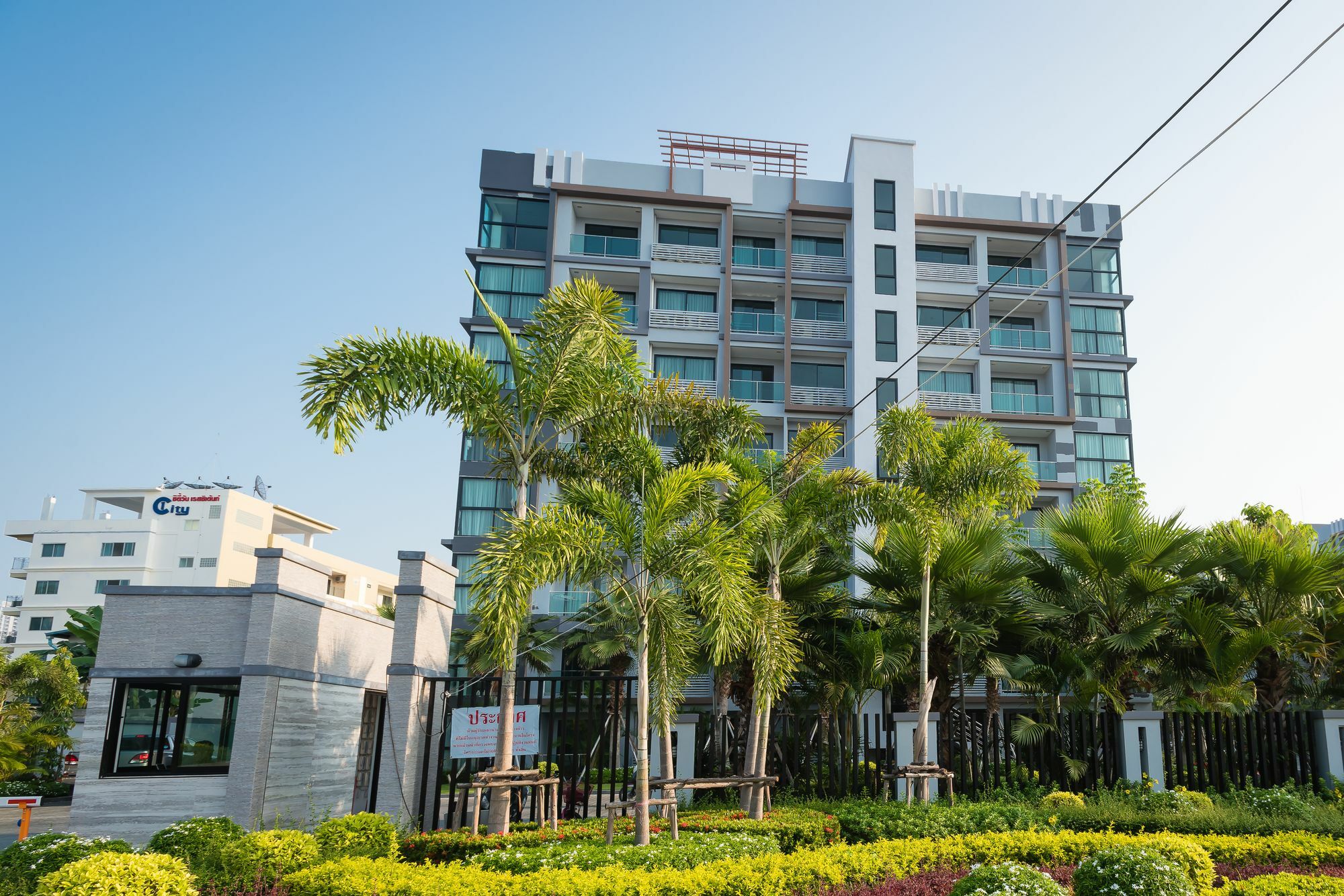 Apartmán Dusit Grand Park Jomtien pláž Exteriér fotografie