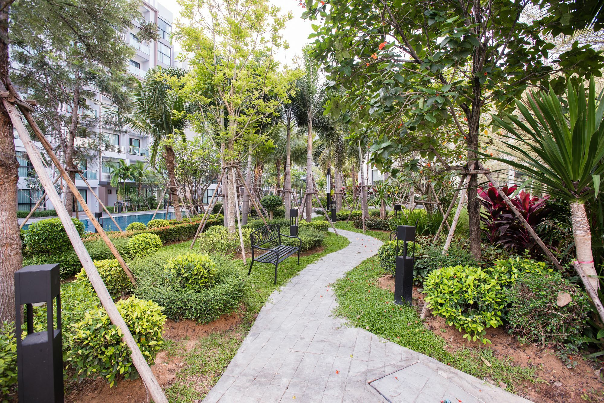 Apartmán Dusit Grand Park Jomtien pláž Exteriér fotografie